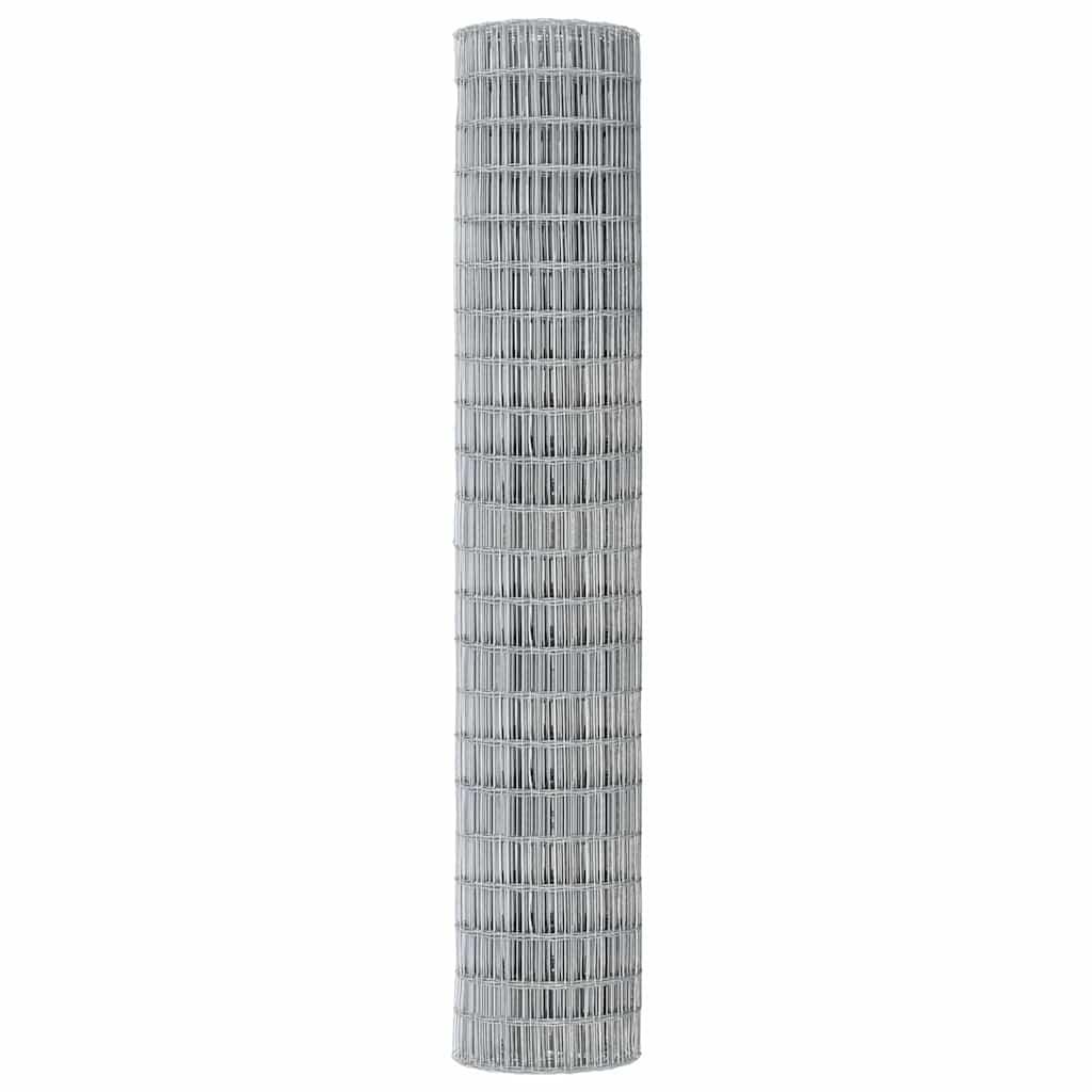 vidaXL Euro Fence 1.5 x 10 m PVC-coated iron 6