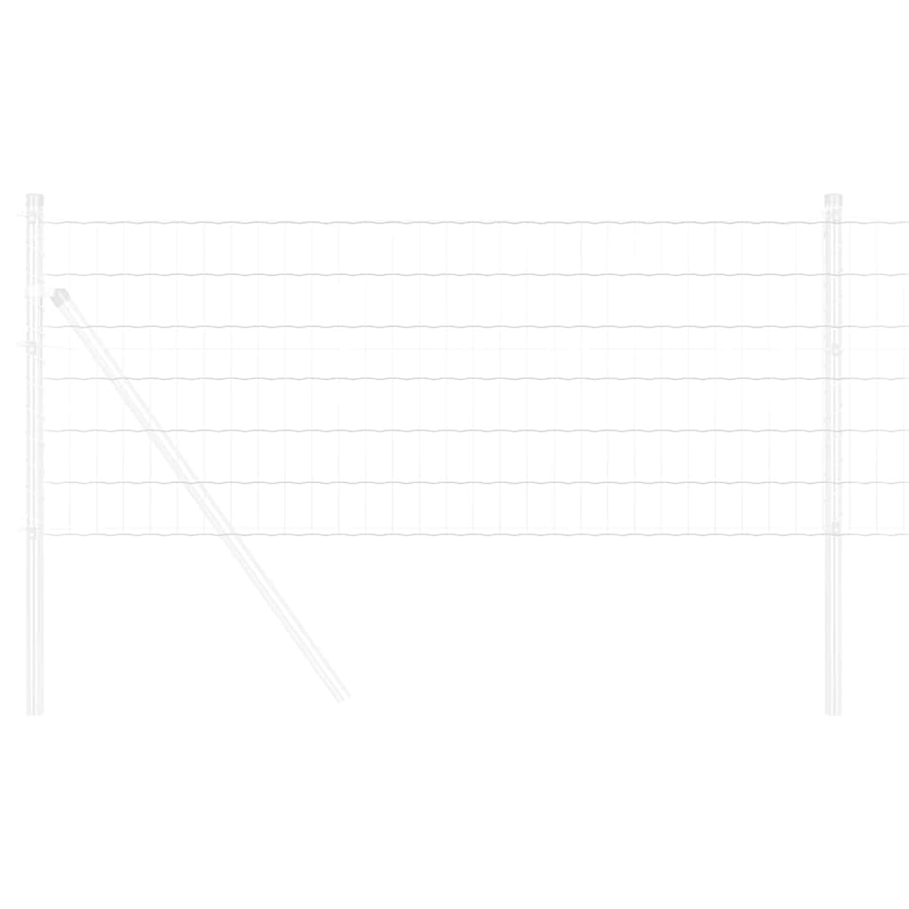 vidaXL Euro Fence 0.4 x 25 m PVC-coated iron 3