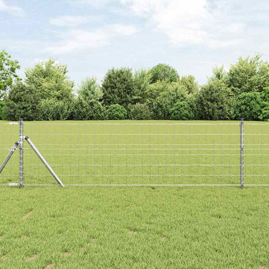 vidaXL Euro Fence 1 x 25 m PVC-coated iron 1