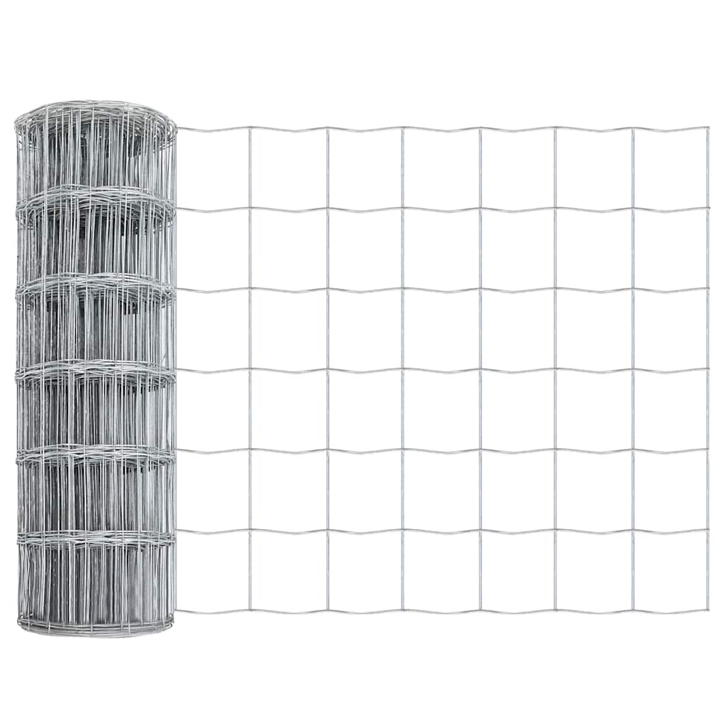 vidaXL Euro Fence 0.6 x 25 m PVC-coated iron 2