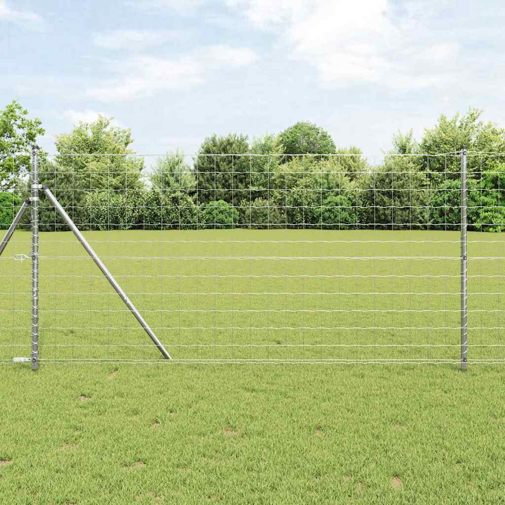 vidaXL Euro Fence 1 x 25 m PVC-coated iron 1