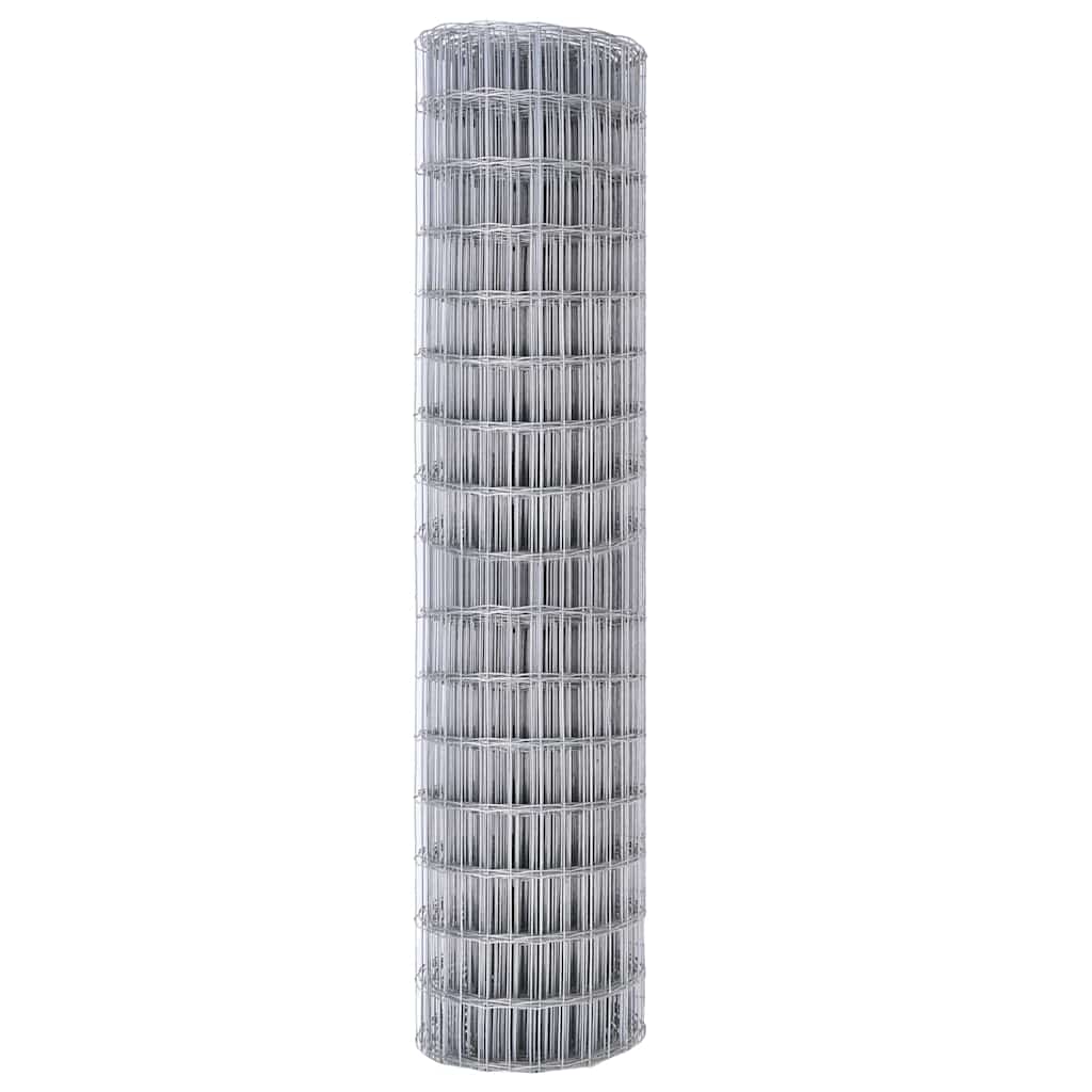 vidaXL Euro Fence 1 x 25 m PVC-coated iron 6