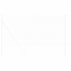 vidaXL Euro Fence 1 x 25 m PVC-coated iron 3