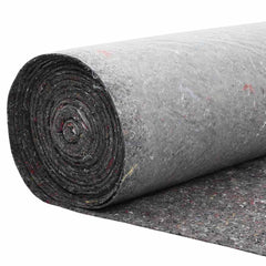 vidaXL Pond Fleece 1 x 10 m Polyester and Cotton Grey 5