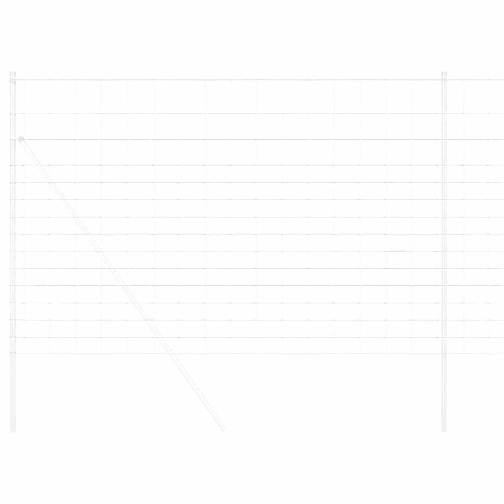 vidaXL Wild Fence Hot Dip Galvanized 1000 x 160 x 0.18 cm Iron 3