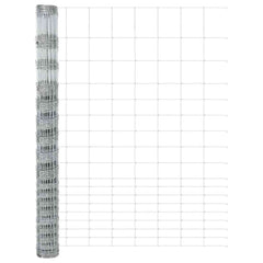 vidaXL Field Fence Silver 5