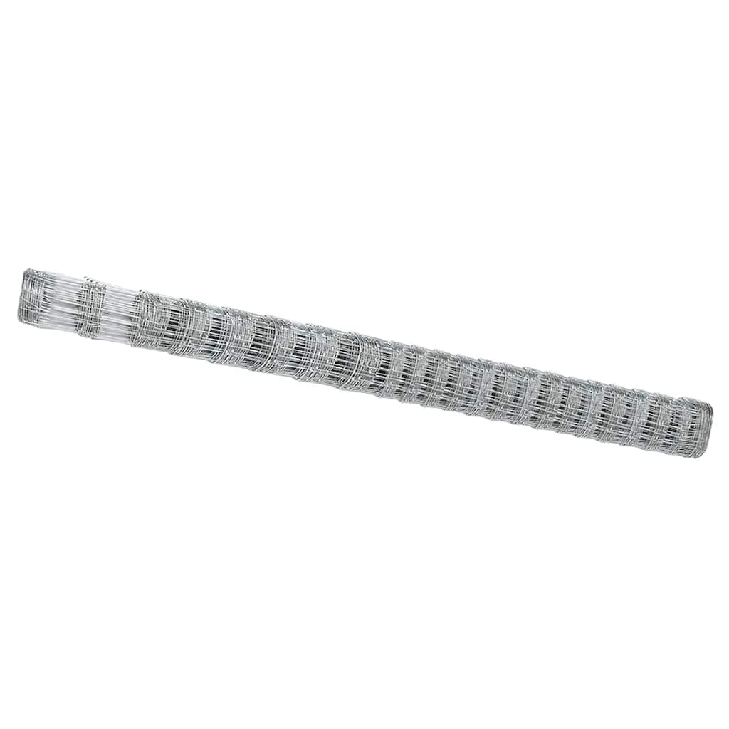vidaXL Field Fence Silver 2