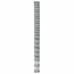 vidaXL Field Fence Silver 6