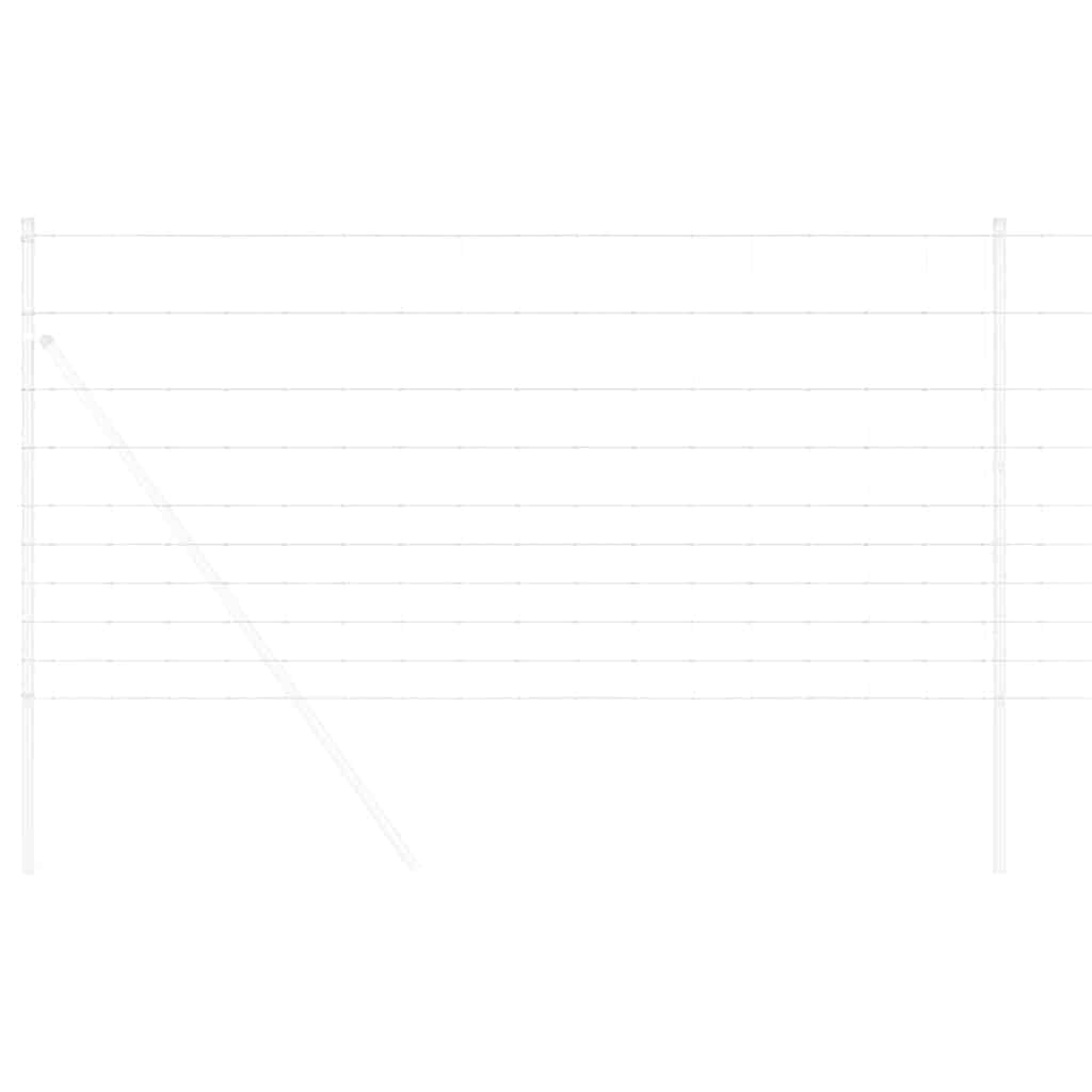 vidaXL Field Fence Silver 3
