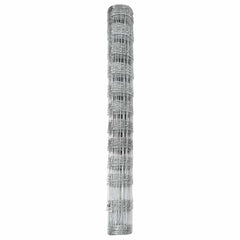 vidaXL Field Fence Silver 6