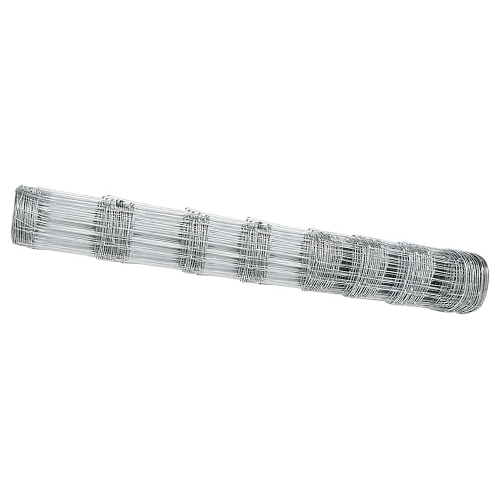 vidaXL Field Fence Silver 2