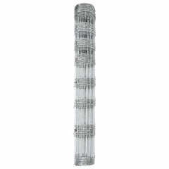 vidaXL Field Fence Silver 6