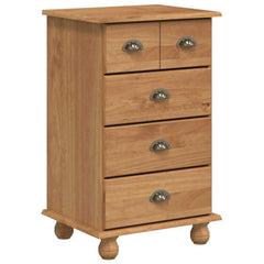 Chest of Drawer ASKIM 4-Drawer 48.5 x 40 x 79 cm Brown
