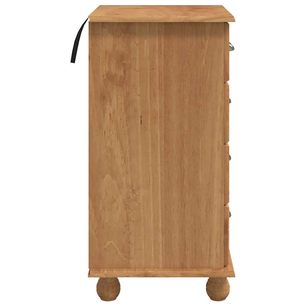 Chest of Drawer ASKIM 4-Drawer 48.5 x 40 x 79 cm Brown