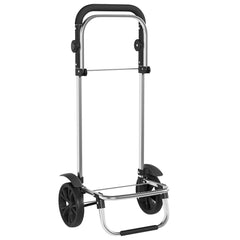 vidaXL Shopping Trolley Grey 36.5 x 46.5 x 100.5 cm Oxford fabric 4