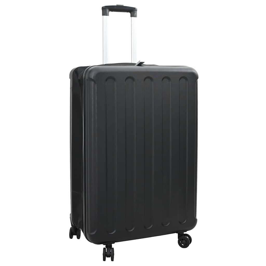 Suitcase Folding 50 x 30 x 76 cm ABS Plastic 28 inches Black