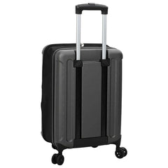 vidaXL Suitcase Folding Dark grey 34 x 23 x 55.5 cm ABS Plastic 5