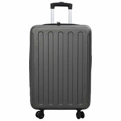 vidaXL Suitcase Folding Dark grey 43 x 27 x 66 cm ABS Plastic 3