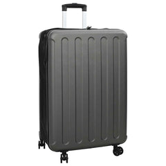Suitcase Folding 50 x 30 x 76 cm ABS Plastic 28 inches Dark grey
