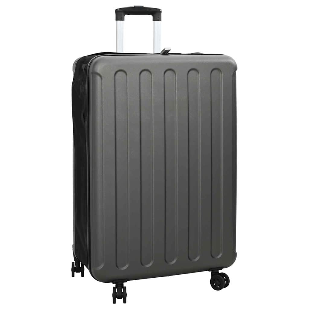 Suitcase Folding 50 x 30 x 76 cm ABS Plastic 28 inches Dark grey