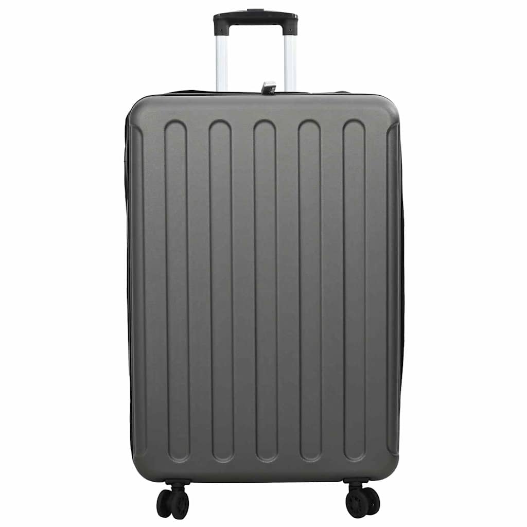 Suitcase Folding 50 x 30 x 76 cm ABS Plastic 28 inches Dark grey