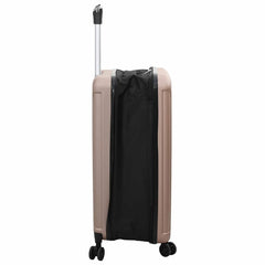 vidaXL Suitcase Folding Rose gold 43 x 27 x 66 cm ABS Plastic 4