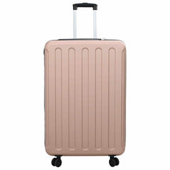 vidaXL Suitcase Folding Rose gold 50 x 30 x 76 cm ABS Plastic 3