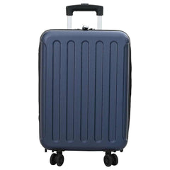 vidaXL Suitcase Folding Dark blue 34 x 23 x 55.5 cm ABS Plastic 2
