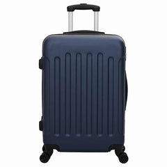 vidaXL Suitcase with Lock 3 pcs Dark Blue 50 x 31 x 78 cm ABS Plastic 3