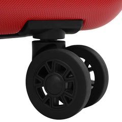 vidaXL Suitcase Folding with Lock Red 34 x 23 x 55.5 cm ABS Plastic 6