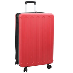 Suitcase Folding 50 x 30 x 76 cm ABS Plastic 28 inches Red