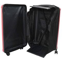 Suitcase Folding 50 x 30 x 76 cm ABS Plastic 28 inches Red