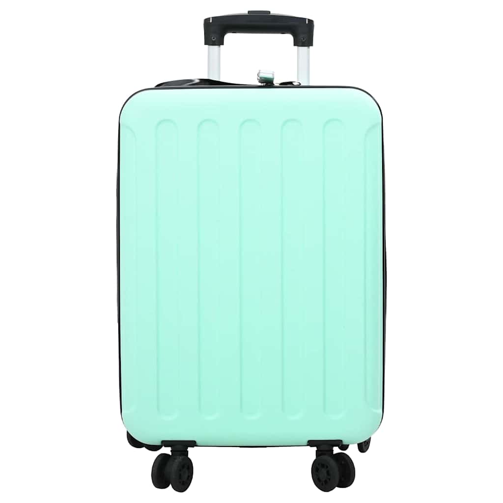 vidaXL Suitcase Folding Mint green 34 x 23 x 55.5 cm ABS Plastic 2