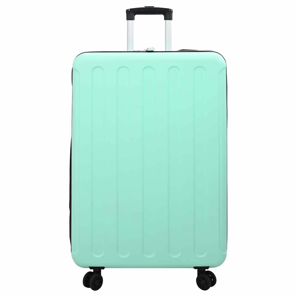 Suitcase Folding 50 x 30 x 76 cm ABS Plastic 28 inches Mint green