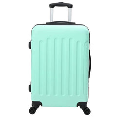 vidaXL Suitcase with Lock 3 pcs Mint Green 50 x 31 x 78 cm ABS Plastic 3