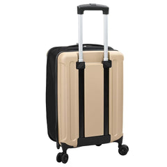 vidaXL Suitcase Folding Champagne 34 x 23 x 55.5 cm ABS Plastic 5