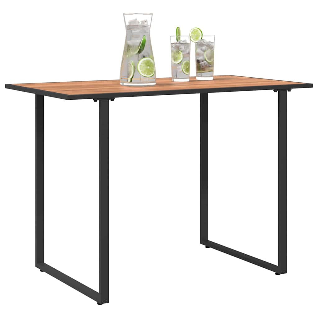 vidaXL Garden Table Brown 100 x 55 x 70 cm Wood 3