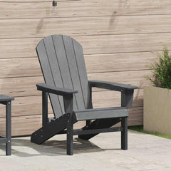 Adirondack Chair HDPE Light grey without footrest