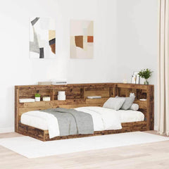 Storage Headboard Engineered Wood Length Old