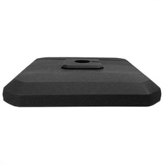 vidaXL Cantilever Umbrella Base 130 Black High-density polyethylene 6