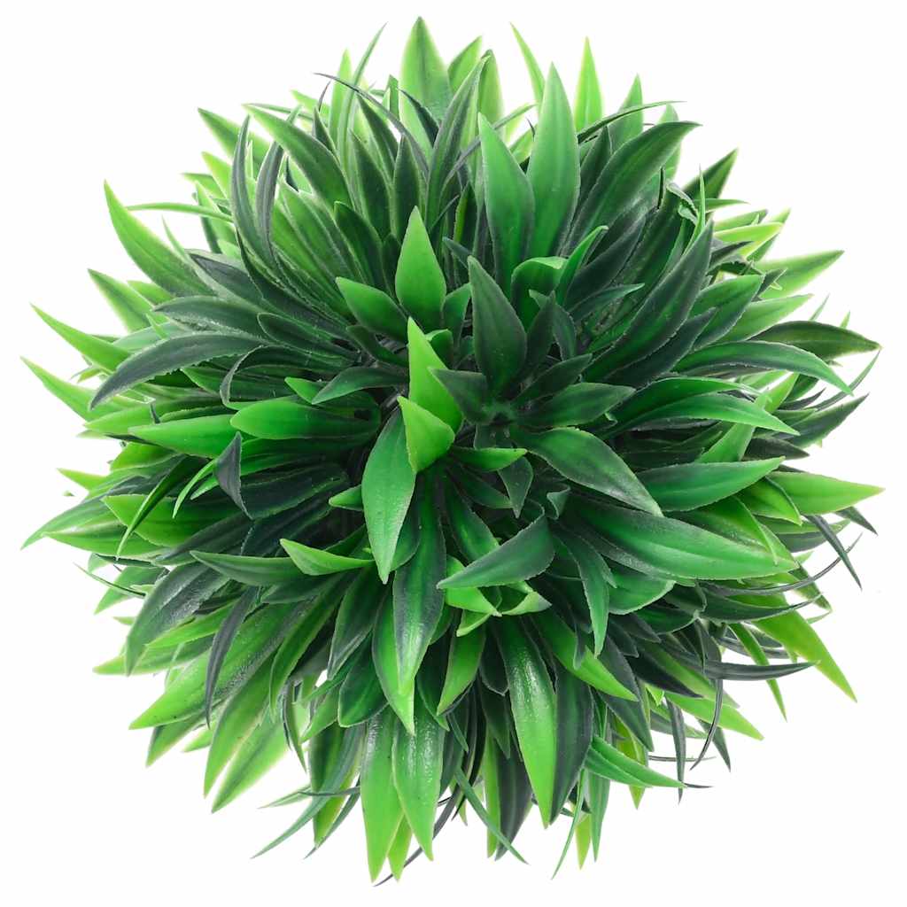 vidaXL Artificial Boxwood Ball | Green | Polyethylene | 30 cm diameter | Solar 2