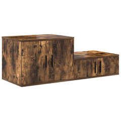vidaXL Storage Cabinet 2 pcs Smoked Oak 108 x 41 x 40 cm 5