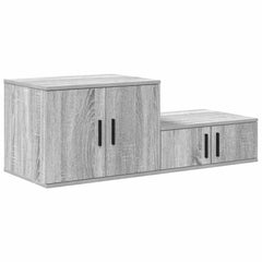 vidaXL Storage Cabinet 2 pcs Grey Sonoma 108 x 41 x 40 cm 5