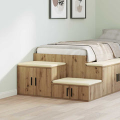 vidaXL Storage Cabinet 2 pcs 108 x 41 x 40 cm
