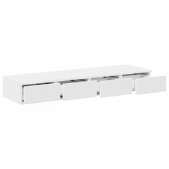 vidaXL Bed Drawers White 120 x 36.5 x 16.5 cm Engineered Wood 5