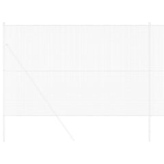 vidaXL Welded Wire Fence 1000 x 160 cm Silver 3