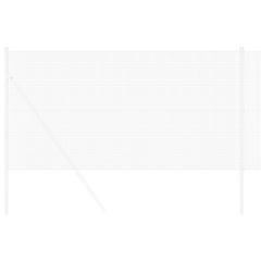 vidaXL Welded Wire Fence 5000 x 100 cm Silver 3