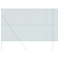 vidaXL Welded Wire Fence 1000 x 160 cm Green 3