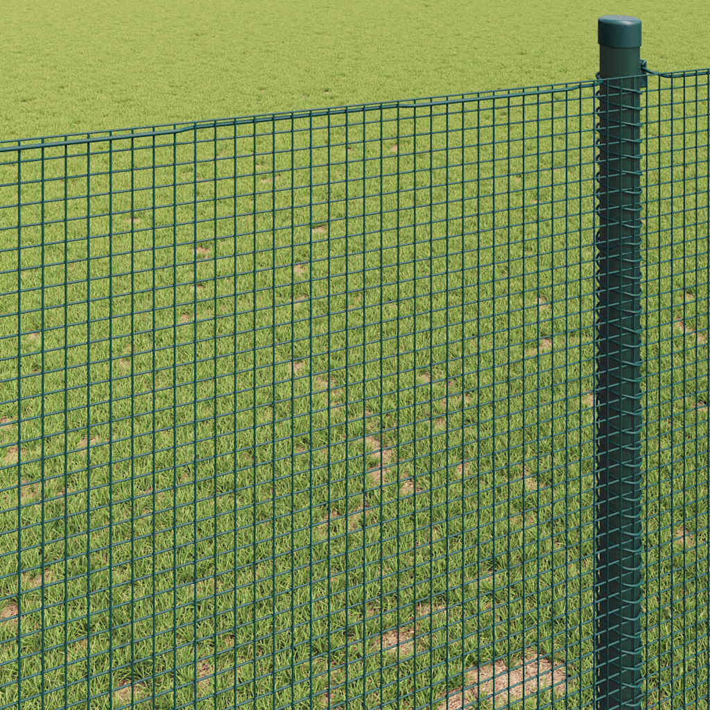vidaXL Welded Wire Fence 5000 x 50 cm Green 4