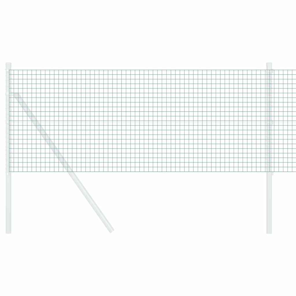 vidaXL Welded Wire Fence 10000 x 60 cm Green 3